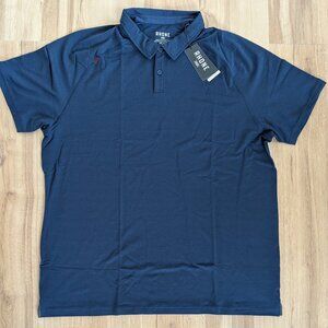NWT Rhone Delta Pique Performance Polo Navy XXL